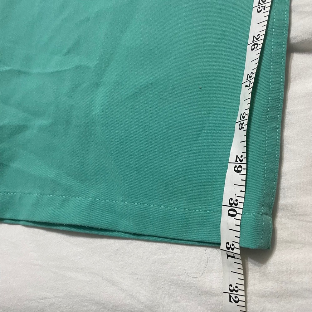 Figs surgical green Scrub Set with Pink Drawstring XL top L bottom - Picture 8 of 13